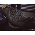 LUIMOTO (Hex-Diamond) Rider Seat Covers for the HARLEY DAVIDSON Road Glide / Street Glide (2011+) LUIMOTO (Hex-Diamond) Rider Seat Covers for the HARLEY DAVIDSON Road Glide / Street Glide (2011+)